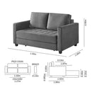 Sofá Cama 2 em 1 - Conforto e Praticidade